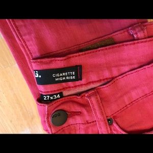 BDG JEANS 27x34 Red